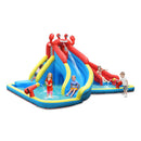 Inflatable Water Slide With Climbing Wall Without Blower