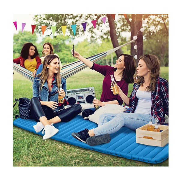 Inflatable Waterproof Sleeping Pad With Lightweight Portable Design