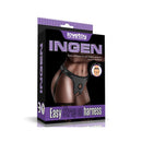 Ingen Easy Black Adjustable Strap On Harness No Probe Included