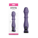 Inya Integra Gray Rechargeable Vibrator With Sliding Ring Shaft Grey