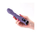 Inya Integra Gray Rechargeable Vibrator With Sliding Ring Shaft Grey