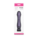 Inya Integra Gray Rechargeable Vibrator With Sliding Ring Shaft Grey