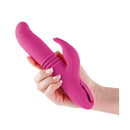 Inya Passion Usb Rechargeable Thrusting Rabbit Vibrator Pink