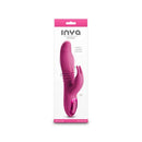 Inya Passion Usb Rechargeable Thrusting Rabbit Vibrator Pink
