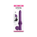 Inya Super Stroker Thrusting Vibrator With Remote And Stand Purple