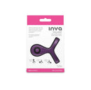 Inya Valiant Berry Usb Rechargeable Vibrating Cock Ring Purple