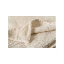 Ivory Boucle Throw