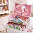 Kids Jewellery Box Organiser for Girls Kids Music Box with Drawer