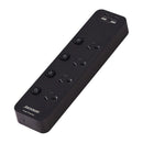 Jackson Fast Charge Usb C A 4 Way Surge Protected Powerboard