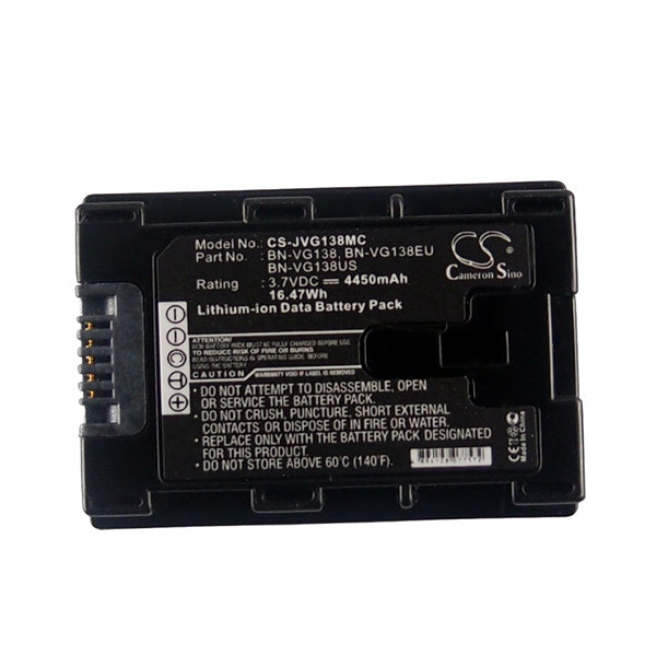 Cameron Sino Cs Jvg138Mc 4450Mah Replacement Battery For Jvc