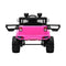 Kids Ride On Car 12V Electric Jeep Toy LED light Pink