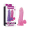 Jelly Studs Crystal Dildo Pink