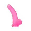 Jelly Studs Crystal Dildo Pink