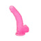 Jelly Studs Crystal Dildo Pink