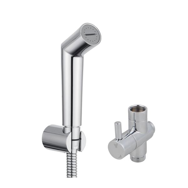 Handheld Douche Bidet Toilet Spray Jet Kit Hose Diverter