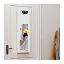 Jewelry Cabinet With 4 Tilting Angles And Full Length Mirror