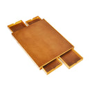 80Cm X 65Cm Wooden Jigsaw Puzzle Table With Smooth Work Surface
