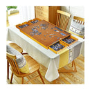 80Cm X 65Cm Wooden Jigsaw Puzzle Table With Smooth Work Surface