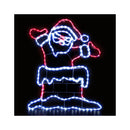 Christmas Lights Motif Led Light Outdoor Decorations 101Cm Santa