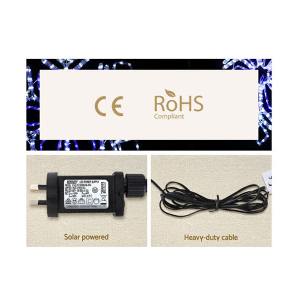 Christmas Lights Motif Led Light Outdoor Decorations 82Cm Snow