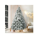 Christmas Tree 7Ft Xmas Trees Decorations Snowy 780 Tips