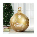 Christmas Inflatable Ball 60Cm Decoration Giant Bauble Gold