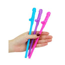 Jokes And Parties Original Willy Straws Coloured Dicky Straws Set