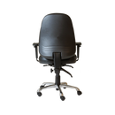 Jupiter High Back Pu Leather Commercial Grade Chair Black
