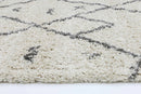 Indigo Drift Cream Grey Tribal Rug