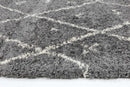 Ivory Drift Grey Cream Tribal Rug