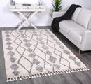 Juniper Drift Cream Grey Tribal Rug
