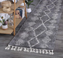 Lagoon Drift Grey Cream Tribal Rug
