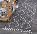 Laurel Drift Grey Tribal Rug