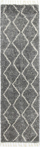 Laurel Drift Grey Tribal Rug