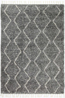 Laurel Drift Grey Tribal Rug