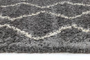 Lunar Drift Grey Tribal Rug
