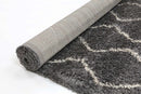 Lunar Drift Grey Tribal Rug