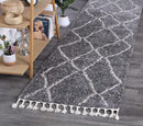 Maple Drift Grey Tribal Rug