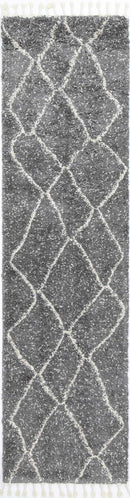Maple Drift Grey Tribal Rug