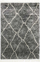 Maple Drift Grey Tribal Rug