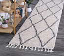 Meadow Drift Cream Diamond Tribal Rug