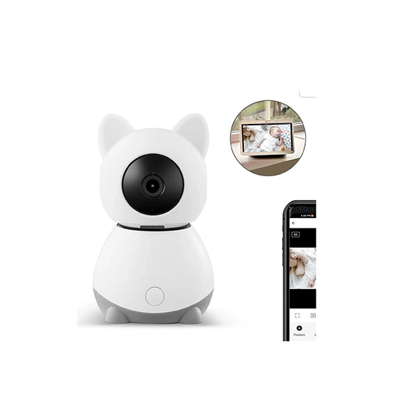 SmarterHome Pan & Tilt Smart Baby Monitor Security Camera