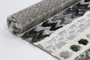 Pine Drift Cream Anthracite Tribal Rug
