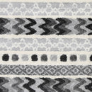 Pine Drift Cream Anthracite Tribal Rug