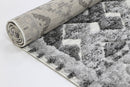 Rosewood Drift Cream Anthracite Tribal Rug