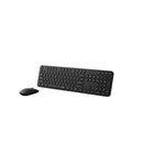 Rapoo Wireless Stylish 10M Range Optical Mouse And Keyboard Black
