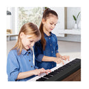 61 Key Folding Piano Keyboard With Full Size Keys And Music Stand