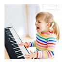 61 Key Folding Piano Keyboard With Full Size Keys And Music Stand