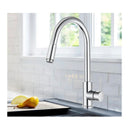 Kitchen Sink Mixer Tap Swivel Gooseneck Pull Out Laundry Kitchen