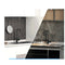 Goonseneck Kitchen Mixer Tap Swivel Spout Laundry Sink Faucets Black